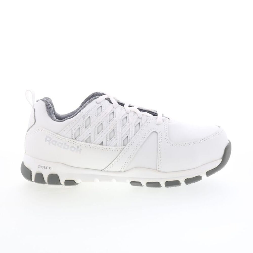 Reebok Work Womens Sublite Work White Shoes (NWT)